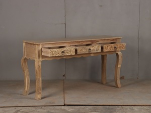 Modern <b>Console</b> <b>Table</b> with Elegant Decorative Design for Entryway Hallway Living Room and Contemporary Home Interior Styling - Product Image 5