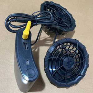 कस्टम उच्च गुणवत्ता वाले ग्रीष्मकालीन सुरक्षा चिंतनशील कमर कमर के साथ 12 वी प्रशंसक और सुरक्षा के लिए बैटरी - Product Image 4