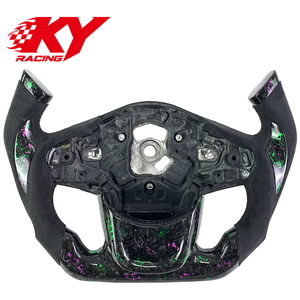 Volante deportivo de fibra de carbono forjado estilo carreras personalizado, adecuado para Toyota GR Supra A90 A91 - Product Image 1