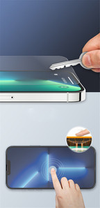 Película <span class=keywords><strong>De</strong></span> Vidrio Templado Lente <span class=keywords><strong>De</strong></span> pantalla Protector <span class=keywords><strong>De</strong></span> Alta Transparencia Claridad Para iPhone 13 Pro <span class=keywords><strong>Max</strong></span> - Product Image 4