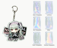 Support de figurine en acrylique personnalisé, dessin animé, anime, matériau transparent, impression sérigraphique couleur, découpe sur mesure, décoration intérieure, OEM ODM