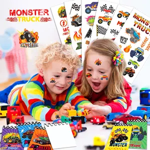 XQ011 Monster Truck Theme Memo Pad Mini Notebook Notepads Spiral Pocket Notebooks For Party Decoration