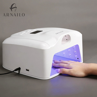 Lampe de Manucure Professionnelle à Double Zone UV avec Capteur Infrarouge Intelligent et Minuteur LCD – Séchoir à Ongles pour Salon – Prix de Gros