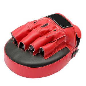 Coussinets de frappe de boxe de haute qualité en cuir, coussinets de frappe de boxe avec logo personnalisé, coussinets de frappe légers - Product Image 5