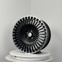 Jantes en alliage de haute qualité, directement de l'usine, 19 et 20 pouces, 5x112 PCD ET 38 CB 66.56, finition noir brillant, pour Audi, BMW, Mercedes, VW, SUV