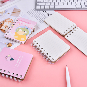 A6พิมพ์ลาย Kawaii เครื่องเขียนในชีวิตประจำวันผูกเกลียวสมุดบันทึกขนาดเล็ก - Product Image 4