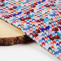 Tissu en coton seersucker pour vêtements, texture bulle, impression numérique personnalisée, fourniture directe d'usine, MOQ 1 mètre