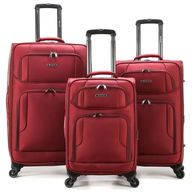 クラシックOEM ODM工場卸売3個セットナイロンソフトトロリーバッグ旅行荷物