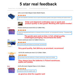 Новая аккумуляторная ячейка EVE LF105 3.2V 105Ah LiFePO4 призматического типа, класс А, глубокого разряда, в наличии на складе в ЕС - Product Image 6