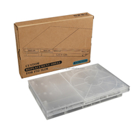 Coque de remplacement transparente pour console PS2 SCPH 7XXXX/9XXXX Slim – Pièce de rechange pour maintenance et accessoire de jeu