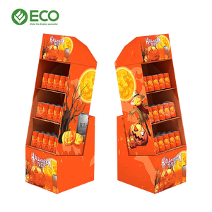 Sinh thái tùy chỉnh Halloween quảng cáo hiển thị đứng siêu thị Halloween thực phẩm tông sàn hiển thị giá - Product Image 5