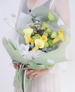 JOYWOOD Grand cœur <span class=keywords><strong>Nosa</strong></span> Papier d'emballage pour fleurs en rouleau double face imperméable recyclable Matériel d'emballage pour bouquet Fleuriste - Product Image 4