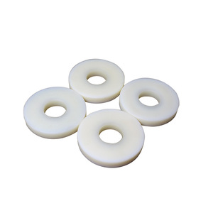 Juntas de nailon Taiyang blancas hechas a medida para tornillos y anillos de sellado - Product Image 1