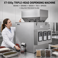 Machine de remplissage semi-automatique électrique contrôlée par PLC pour sacs alimentaires, boîtes, sachets, films - Haute productivité, économie d'énergie, faible bruit