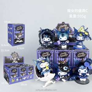 Лидер продаж, милые куклы Kuromi из ПВХ, Настраиваемые таинственные коробки для детских подарков, оптовая продажа, принимаются - Product Image 4