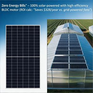 Ventilador Solar Gigante <span class=keywords><strong>de</strong></span> 3 Metros con Panel Solar HVLS, Ventilador <span class=keywords><strong>de</strong></span> <span class=keywords><strong>Techo</strong></span> Grande <span class=keywords><strong>para</strong></span> Exteriores con Control Remoto, <span class=keywords><strong>Ventiladores</strong></span> <span class=keywords><strong>de</strong></span> Ventilación <span class=keywords><strong>para</strong></span> Granjas Avícolas - Product Image 6