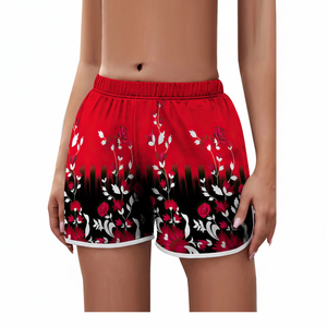 กางเกงขาสั้นผ้าระบายอากาศสำหรับผู้หญิงดีไซน์ล่าสุด - Product Image 1