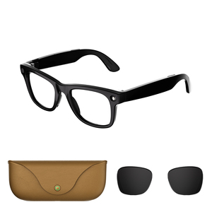 Lunettes intelligentes connectées ME03 : Appels mains libres, enregistrement vidéo, traduction linguistique en temps réel, lampe torche - Product Image 1