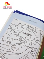 Servicio de impresión de libros de texto de currículo escolar personalizado Impresión de libros de educación temprana divertida de alta calidad para niños