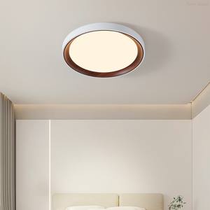 Lámpara de Techo Moderna y Creativa de Madera con Cubierta Acrílica, LED IP65 para Hogar, Oficina y Dormitorio, CA - Product Image 1