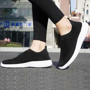 Zapatos Deportivos LSH para <span class=keywords><strong>Mujer</strong></span>, Invierno 2024, <span class=keywords><strong>Sin</strong></span> <span class=keywords><strong>Cordones</strong></span>, Planos, Blancos, Tipo <span class=keywords><strong>Tenis</strong></span> - Product Image 2