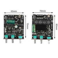 Modul Penguat Daya Digital Stereo 5.0 XY-T100L/H 100W*2 dengan Penyesuaian Bass Tinggi dan Rendah di Bagian Depan