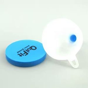 Portable Custom Protein Powder Funnel with Plastic Hook Plastic Boxes Container for <b>Shaker</b> <b>Bottle</b> - Product Image 3