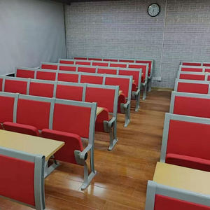 Chaise de conférence pliante moderne en alliage d'aluminium de haute qualité, pour salle de formation, école, cinéma, théâtre, auditorium, avec <span class=keywords><strong>table</strong></span> d'écriture - Product Image 4