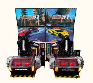 เกมจำลองการแข่งรถพร้อมอุปกรณ์จำลองการขับขี่ในตัว เครื่องเกมแข่งรถแบบอาร์เคด; เครื่องเล่นเกมอาร์เคด - Product Image 1