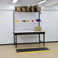 Station d'emballage modulaire Detall avec rails de rangement et accessoires, garantie de 3 ans