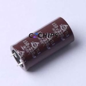 TLS450V330M25.4*50 V Snap-in Aluminum Electrolytic <b>Capacitor</b> Through hole,D25.4xL50mm 330uF 20% 450V 10mm - Product Image 1