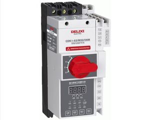Dispositif de commande et de protection DE-LIXI CDK1-63 16A CPS KBO, contrôleur de moteur tout-en-un, disjoncteur, contacteur intégré - Product Image 1