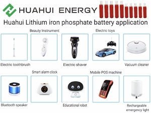 Перезаряжаемая литий-ионная аккумуляторная батарея высокого качества hfc 1650 3,2 в 750 мАч с гарантией на один год - Product Image 5