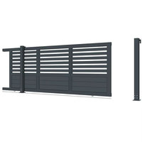 Meilleurs fournisseurs de treillis et portails de clôture de luxe pour maisons Derniers modèles de portails et de clôtures de luxe en aluminium