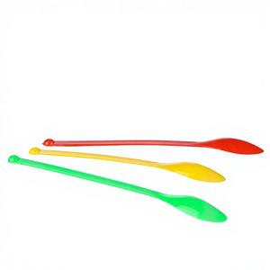 Cuillère à médicaments double tête en plastique PP, outil de <span class=keywords><strong>laboratoire</strong></span> - Product Image 3