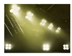 Projecteur LED matriciel rétro à <span class=keywords><strong>4</strong></span> faisceaux, design modulable, 100W RGB, contrôle DMX512 réglable, indice de protection IP20, pour DJ/club/fête/scène KTV - Product Image 6