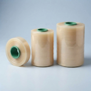 Pellicola Estensibile in PVC Lucido Autoadesiva Protettiva con Avvolgimento Continuo per Fasciatura di Cavi e Imballaggio di Piccoli Oggetti - Product Image 3