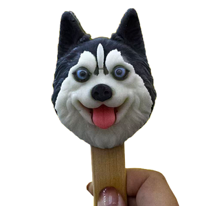 Gelato Rinfrescante Estivo Gusti Cocco, Latte, Pomodoro, Spirulina, Sale Marino Blu e Formaggio con Husky Dog - Product Image 1
