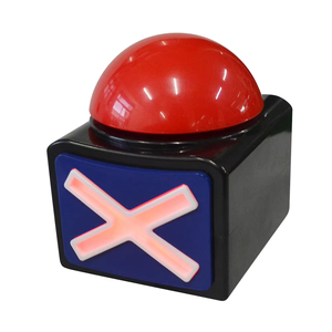 Caja de Alarma con Botón Rojo y Luz Sonora para Juegos de Preguntas y Respuestas, Fiestas y Espectáculos - Product Image 2