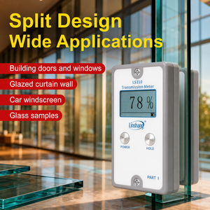 Medidor de Transmisión de Espectro Dividido de Alta Precisión LS110 para Pruebas de Vidrios Automotrices Instalados y Tintado de Ventanas - Product Image 4