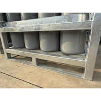 Support pour bouteilles de gaz OEM d'excellente qualité Support pour bouteilles de gaz Oxygène Azote Argon Hélium Co2 Support pour bouteilles de gaz