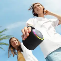 Anker Soundcore Mini 3 Pro Speaker nirkabel portabel, Speaker nirkabel Ipx7 tahan air, teknologi BassUp dan PartyCast, USB-C