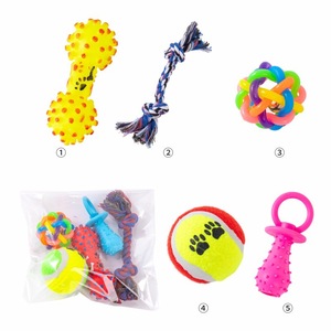 Jouets pour animaux de compagnie, corde en coton pour le nettoyage des dents, résistance à la morsure, soulage l'ennui, os pour chiot, jouet à mâcher interactif - Product Image 5
