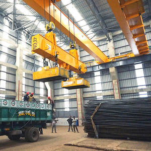 25Ton Double poutre pont roulant 12m portée 15m hauteur de levage chariot de levage électrique PLC contrôle - Product Image 1