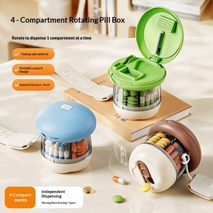 Flacons en plastique PP Avantis avec couvercle à charnière pour médicaments, préservatifs, pilules, herbes, fleurs, pré-estampillés à chaud 6dr 13dr 19dr 30dr 60dr - Product Image 3