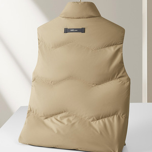 Gilet Formale da Uomo Trendy Autunno Inverno 2025 in Cashmere e Piumino d'Anatra 90% Caldo con Scollo a V Senza Maniche - Product Image 2