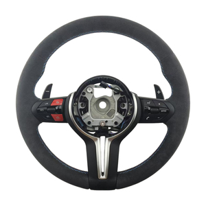 Volante in Alcantara Rosso M1M2 per BMW <span class=keywords><strong>Serie</strong></span> 3 e <span class=keywords><strong>Serie</strong></span> 5 F10 F20 F30 F90 F01 F02, il Più Popolare - Product Image 1