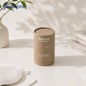 Custom UV Printing Craft Heated Eye Mask Cardboard Paper Tube Package Wholesale Biodegradable Cylinder Packaging <b>Gift</b> <b>Box</b> - Product Image 1