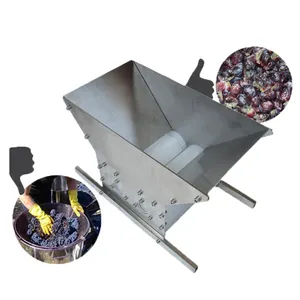 Máquina trituradora de uvas, trituradora de uvas