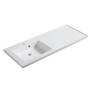 Mobile Bagno con Lavabo a Sinistra 80x45cm Modello LC24 - Product Image 1